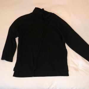 Black tunic Moc turtle neck sweater